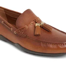Aldo Men's Cognac Boat Shoes image 4