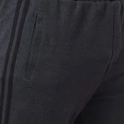 Ajile by Pantaloons Charcoal Melange Slim Fit Trackpants image 4