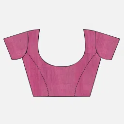 Saree Mall Multicolored Floral Print Saree With Unstitched Blouse image 4