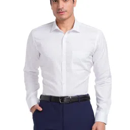 Park Avenue White Regular Fit Shirt image 1