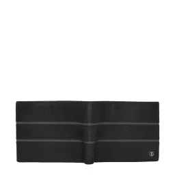 Titan Black Casual Leather Bi-Fold Wallet for Men image 3