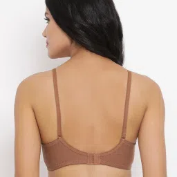 Clovia Beige Non Wired Non Padded Full Coverage Bra image 2