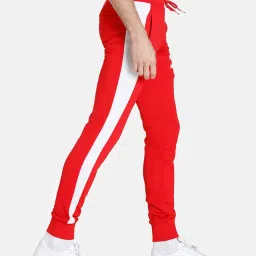 Puma Iconic T7 Red Regular Fit Joggers image 4