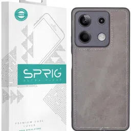 Sprig Back Cover for Redmi Note 13 5G (Grey) image 1