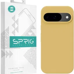 Sprig Back Cover for GOOGLE PIXEL 9 Pro (Yellow) image 1