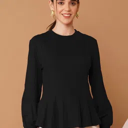 Chemistry Women Round Neck Pullover Sweatshirt-image-48