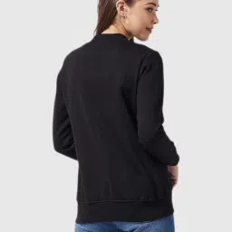 Miss Chase Black Relaxed Fit Jacket image 2