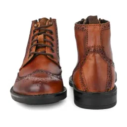 Alberto Torresi Men's Lloyd Series 597 Tan Casual Boots image 5