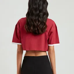 Cover Story Maroon T-Shirt image 2