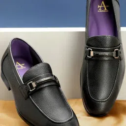 U.S. Polo Assn. Men's Black Brogue Shoes-picture-35