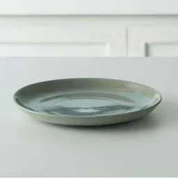 ellementry Rustic Aqua Ceramic Dinner Plate - Set of 1 image 1