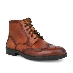 Alberto Torresi Men's Lloyd Series 597 Tan Casual Boots image 3