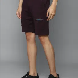 Tribe by Allen Solly Brown Slim Fit Shorts image 3