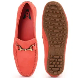 V8 By Ruosh Men's Seti Red Casual Loafers image 3