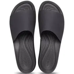 Crocs Women's Brooklyn Black Slides-image-35