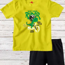 TRIANGLETEES Kids-Unisex Pure Cotton Clothing Set-image-0