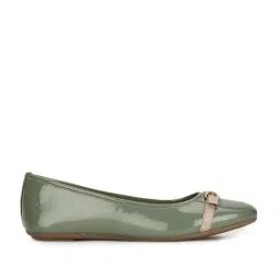 Bata Women's Green Flat Ballets-picture-44