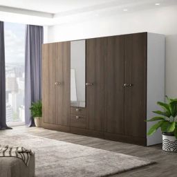 Godrej Interio Auraline  Women Basic 2-Door Steel Almirah, Walnut (1-Year Warranty, 1 Drawer)-picture-14