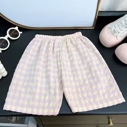 FOREVER FRIDAY Girls Checked Printed Shorts-picture-12