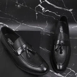 Cobblerz Men's Black Casual Mocassins-picture-21