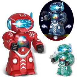AKN TOYS Dynamic Dancing Robot Toy with Pleasant Flashing Lights and Music ( Color May Vary)-picture-15