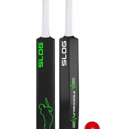 Jaspo Slog Plastic Cricket Kit | 34 Inch Bat Specially Designed for Tennis Ball & Wind Ball | Durable Cricket Set for Kids, Beginners & Casual Play | (Slog Bat with 1pc Ball)-picture-16