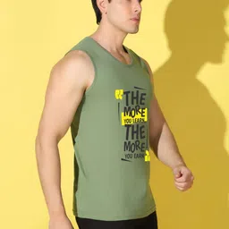 WOOSTRO Men Typography 2 Printed Applique Slim Fit T-shirt image 3