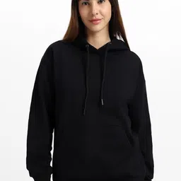 Dogman Women Hooded Long Sleeve Pullover Sweatshirt image 1
