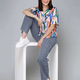 Style Quotient Multicolored Printed Shirt image 4