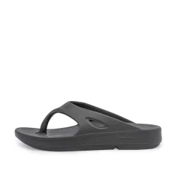 Red Tape Men's Dark Grey Flip Flops image 4