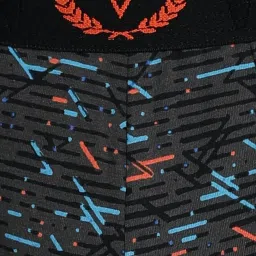 van heusen Vh Innerwear Black Cotton Regular Fit Printed Briefs image 4