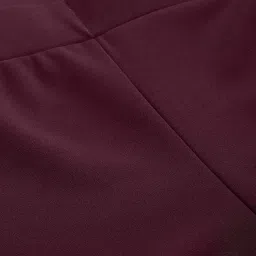 Melon by PlusS Maroon Regular Fit Pants image 5