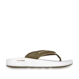 Skechers Men's HYPER SLIDE - SIMPLEX Olive Flip Flops image 1