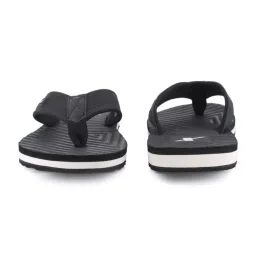 Sparx Men's Black Flip Flops image 4
