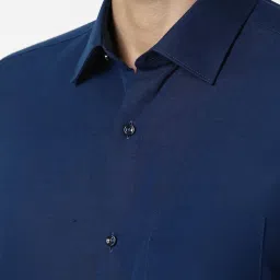 Van Heusen Blue Regular Fit Shirt image 4