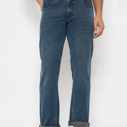 Duke Blue Blended Regulat Fit Washed Jeans image 1