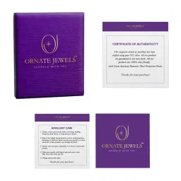 ornate jewels 925 Silver 1 Carat CZ AAA Grade American Diamond Solitaire Ring for Women & Girls image 4