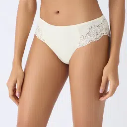 Wunderlove by Westside Cream Floral Design Hipster Briefs-image-77