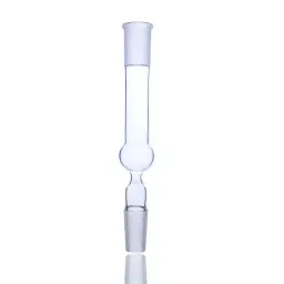 ABGIL ABG416 Borosilicate Glass Straight Drying Tube Adapter - Socket (B-45) Cone (B-45)-picture-25