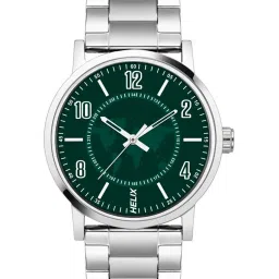 Helix by Timex Green Round Dial Analog Mens Watch - TW035HG11 image 1