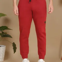 Sweet Dreams Spiced Apple Red Regular Fit Plain Joggers image 1
