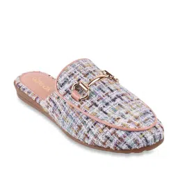 Catwalk Women's Hot Chic White Mule Shoes-picture-12