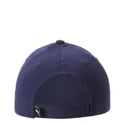 Puma Peacoat Blue Solid Polyester Gus Cap image 3