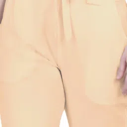 PATRORNA Peach Mid Rise Relaxed Fit Boyfriend Trousers image 4