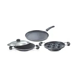 Prestige Black & Transparent Aluminium Non-Stick Cookware Set-image-82