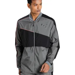 Puma Grey Regular Fit Sports Jacket image 1