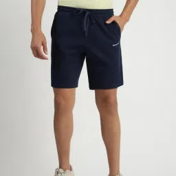 Reebok Navy Regular Fit Solid Shorts image 1