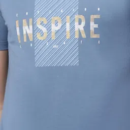 Vimal Jonney Blue & Olive Printed Lounge T-Shirt - Pack of 2 image 4