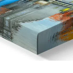 Art Street Canal Venice Canva Printed Multicolor Engineered Wood Wall Art image 4