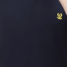 Vimal Jonney Dark Navy & Light Khaki Sleeveless Lounge T-Shirt - Pack of 2 image 4